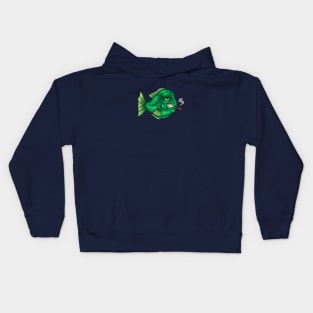 Smoking Fish Kids Hoodie